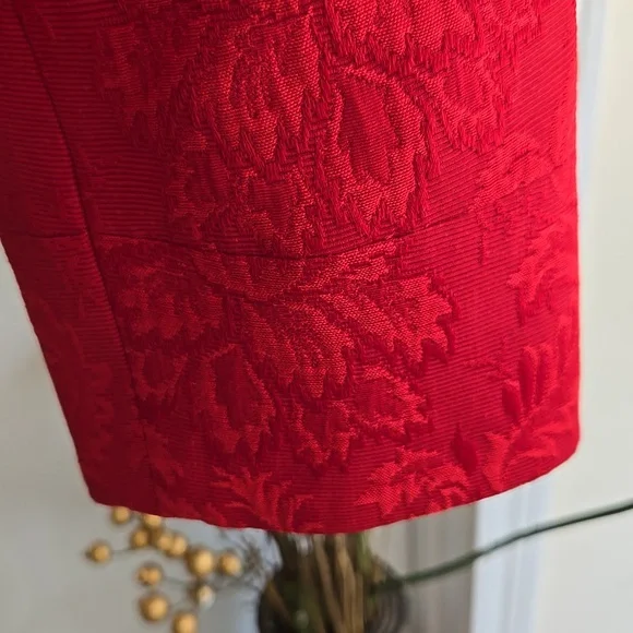 Talbots | Red Double Breasted Jacket - Picture 5 of 11